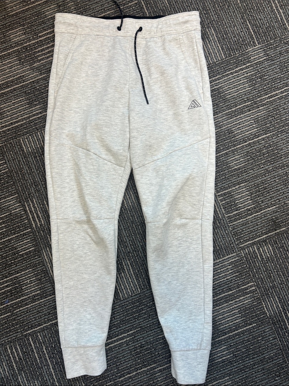 Kids Heather Gray Jogger Sweatpants with Drawstring